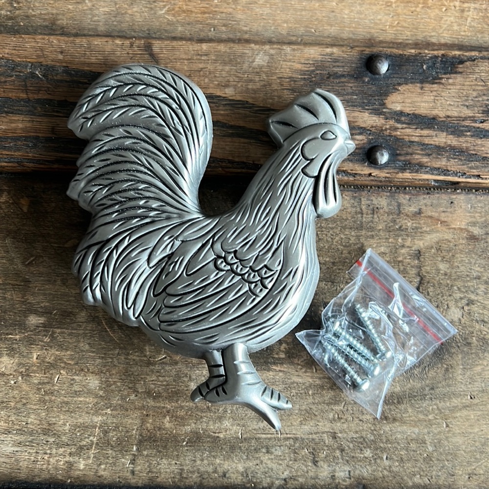 Metal Rooster Door Knocker